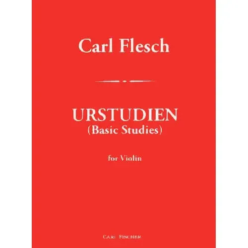 Carl Fischer Flesch Urstudien Noten Violine Grundlagen