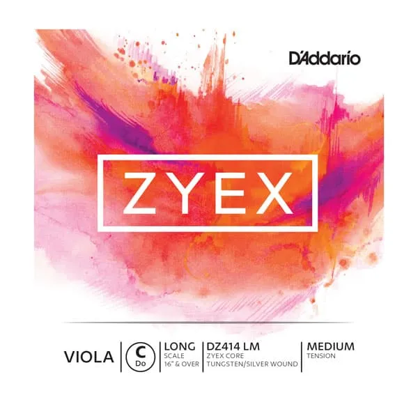 DAddario Zyex Viola C-Saite 15" mittel Synthetikkern