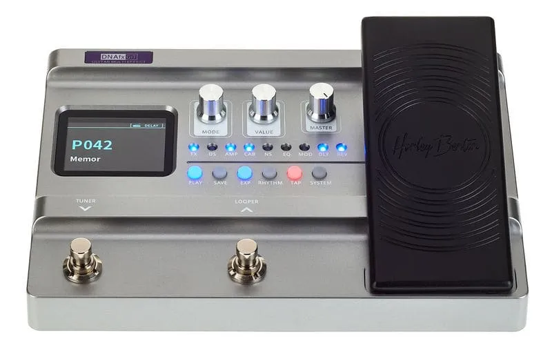 Harley Benton Standard DNAfx GiT Multieffektgerät mit Pedal