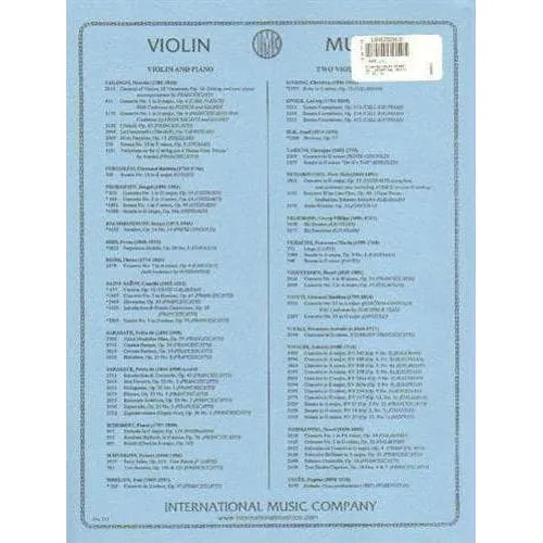 Shar Music Paganini Moto Perpetuo Op 11 Geigennoten