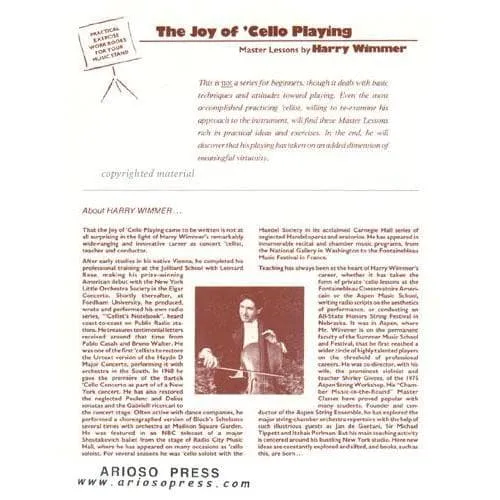 Shar Music Joy of Cello Playing Lesson 5 Celloschule