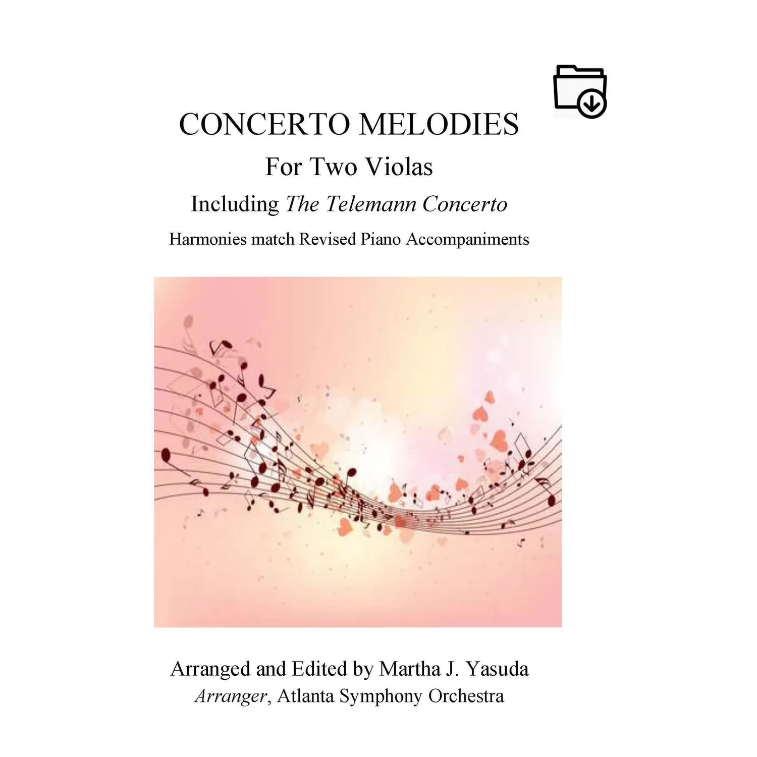 Yasuda Concerto Melodies Bratschenoten Duo Digital Download