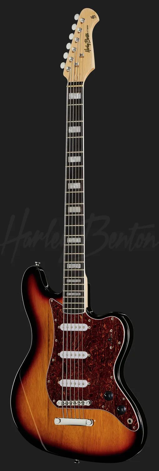 Harley Benton Standard GuitarBass VS E-Gitarre Sunburst Oktav