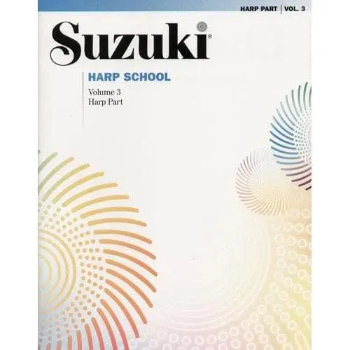 Suzuki Harp School Vol.3 Noten Harfe Lernheft
