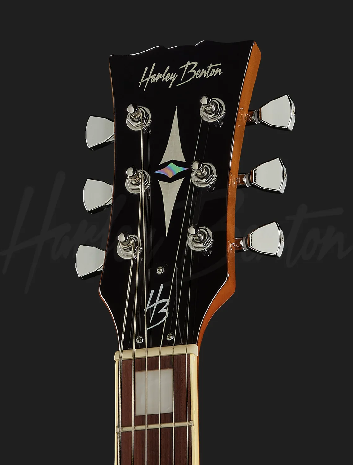 Harley Benton Deluxe HB-35Plus LD E-Gitarre Lemon Drop