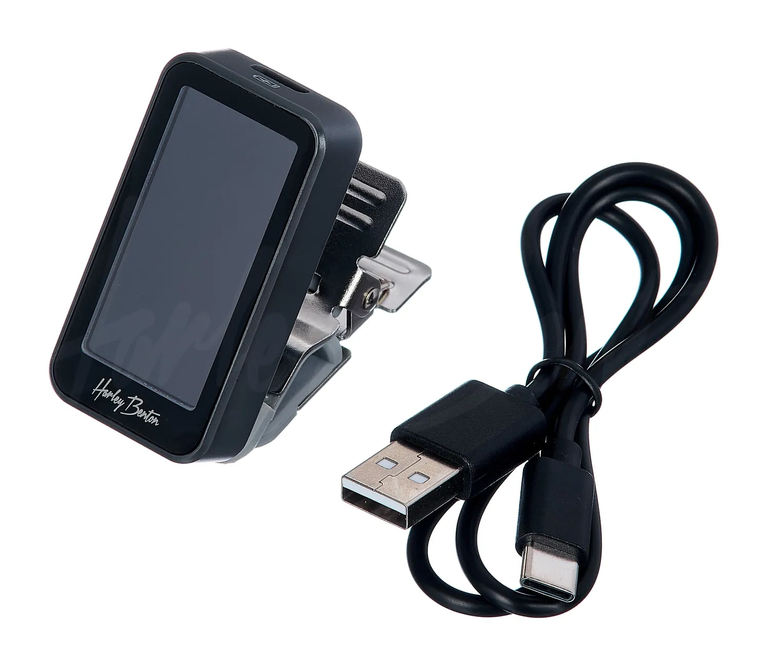 Harley Benton PitchMate Clip Stimmgerät USB Clip-on chromatisch