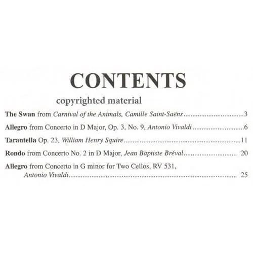 Suzuki Cello School 6 Klavierbegleitung Noten
