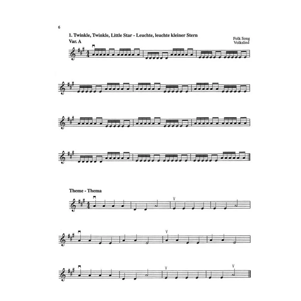 Shar Music My Trio Book Vol 1 Noten Violine 3 Trio