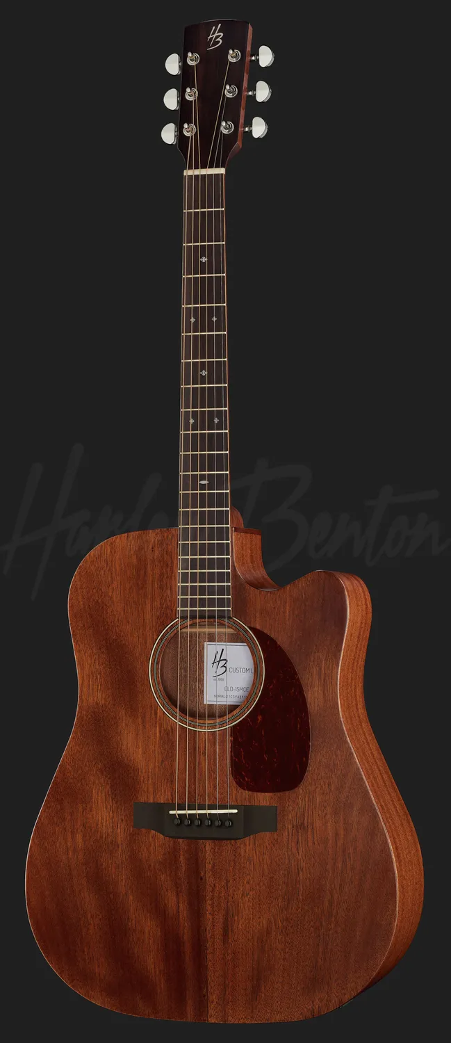 Harley Benton Custom Line CLD-15MCE Westerngitarre mit Pickup