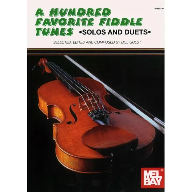 Mel Bay Bill Guest Hundred Fiddle Tunes Noten Violine