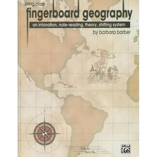 Alfred Barber Fingerboard Geography Lehrbuch Streicher