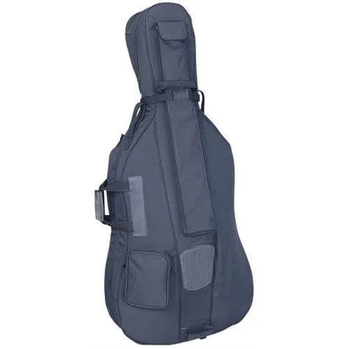 Shar Cushy Cello Glider Cellotasche mit Rollen 4/4 gepolstert