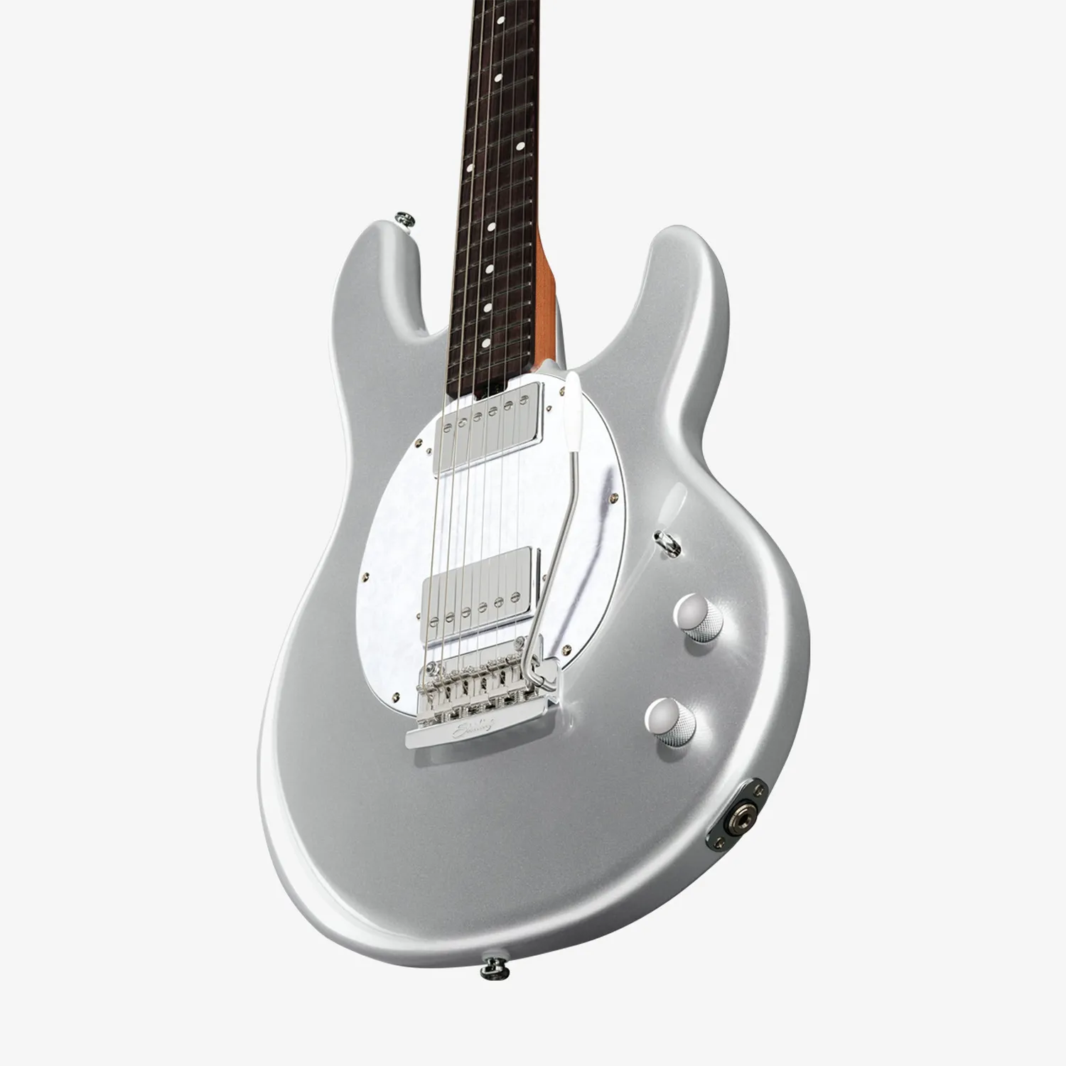 Sterling StingRay II E-Gitarre Silber Humbucker
