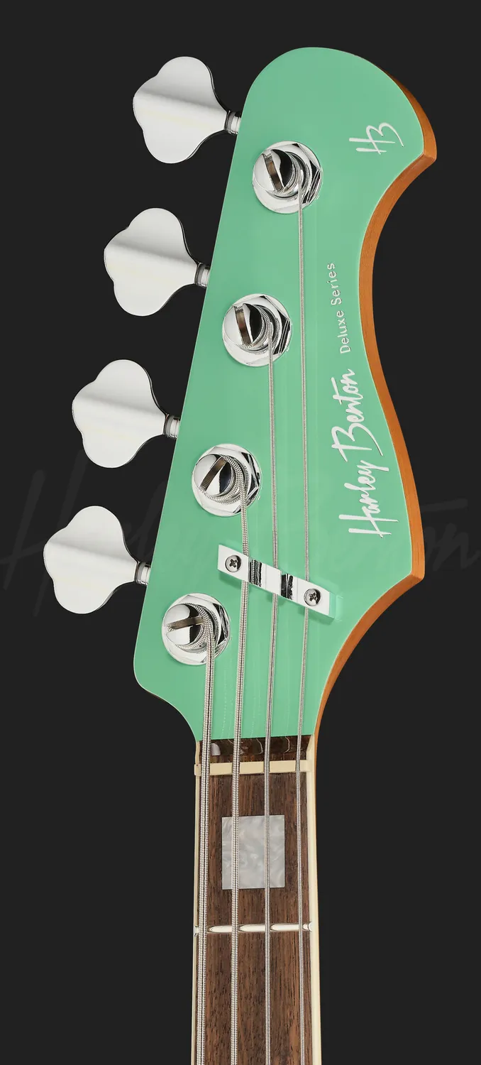 Harley Benton MV-4JB E-Bass Seafoam Green