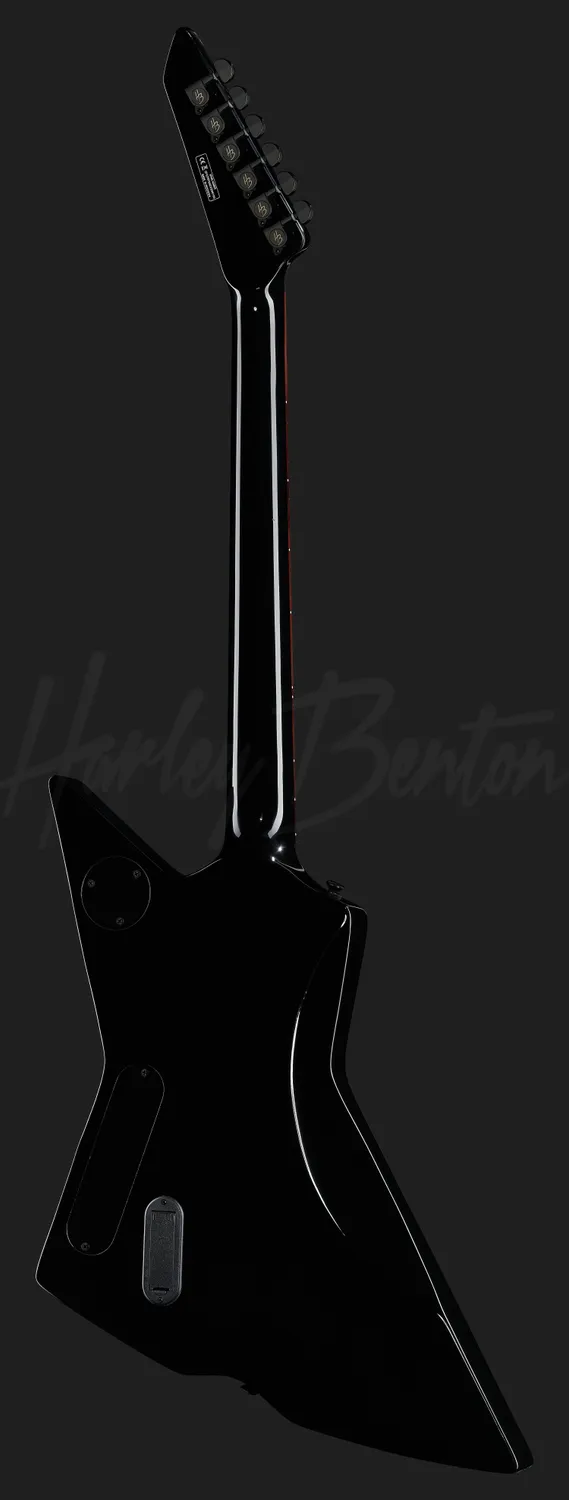 Harley Benton EX-84 Modern EMG E-Gitarre Schwarz aktiv