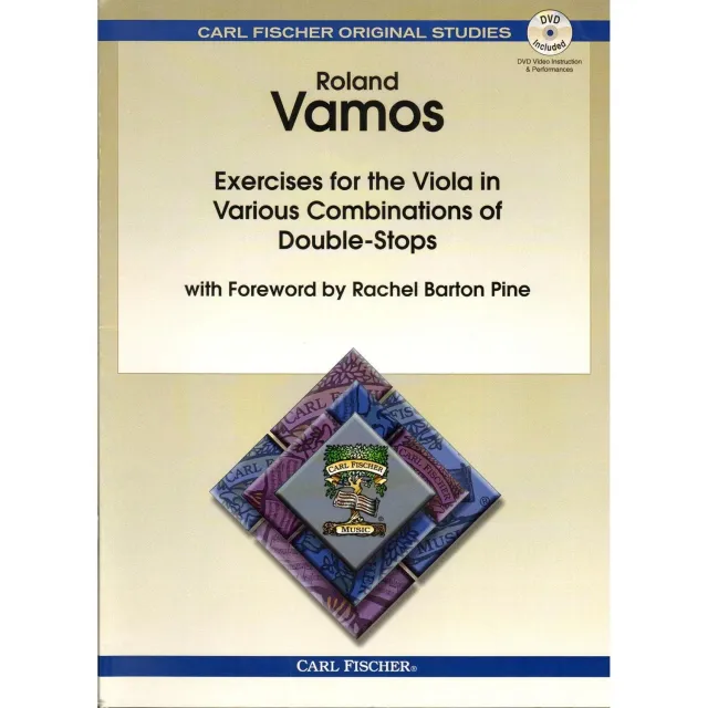 Fischer Vamos Doppelgriffe Übungsheft Viola mit DVD