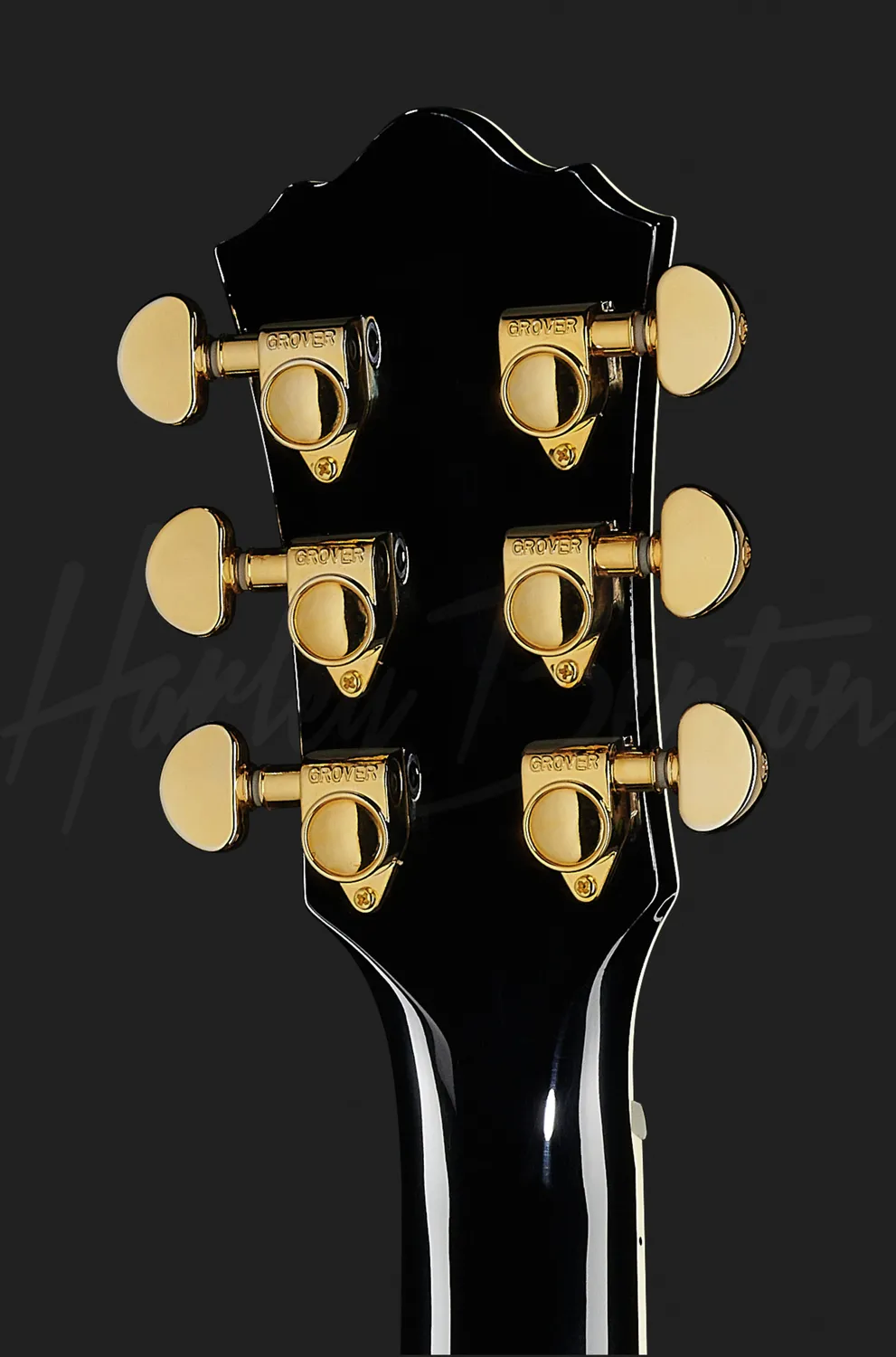 Harley Benton CL King-CE BK Westerngitarre schwarz massiv