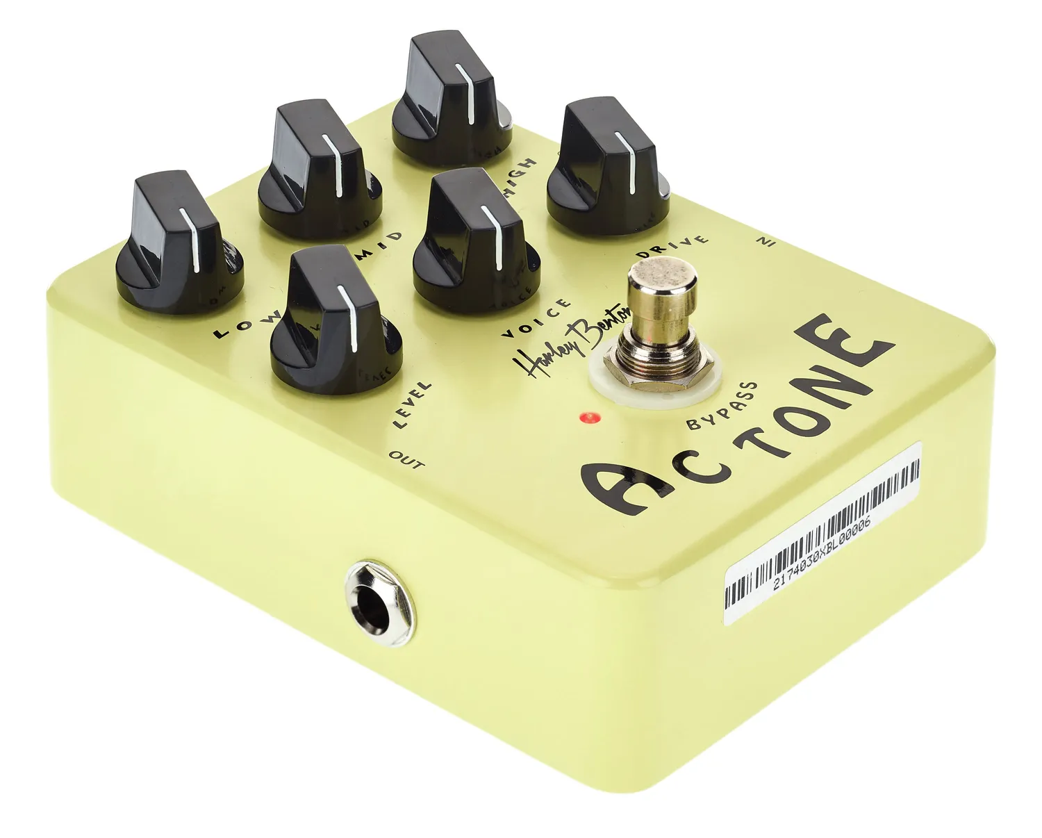 Harley Benton TrueTone AC Effektpedal Overdrive analog