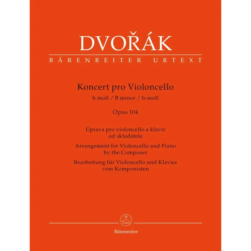 Shar Music Dvorak Cellokonzert Op.104 Noten Cello Klavier