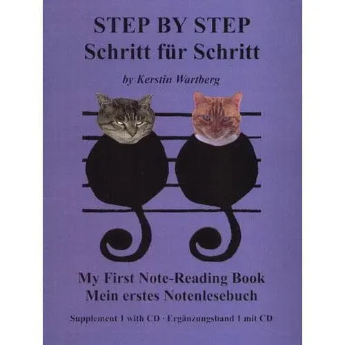 Wartberg Step by Step Notenbuch Violine mit CD Anfänger