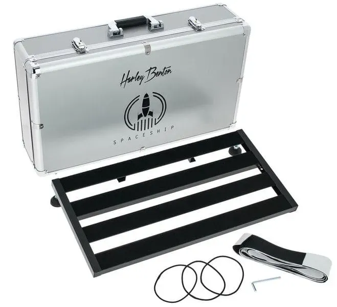 Harley Benton SpaceShip 60 Pedalboard mit Hardcase Alu