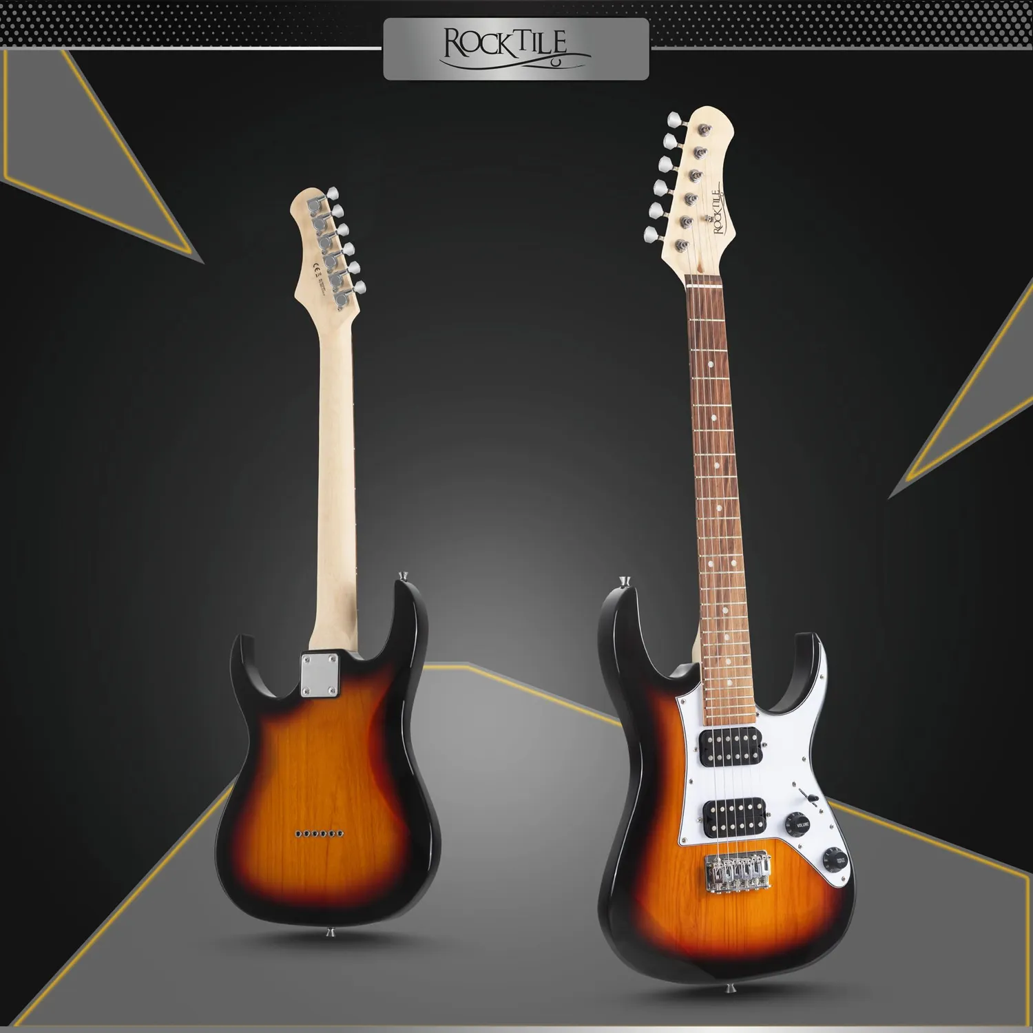 Rocktile Youngster YS-1SB 3/4 E-Gitarre Sunburst