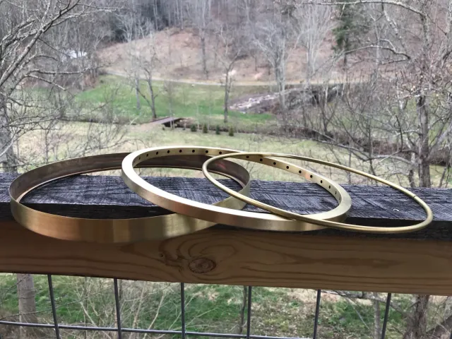 Pisgah Tube-a-Phone Tonring Banjo Messing 11 Zoll