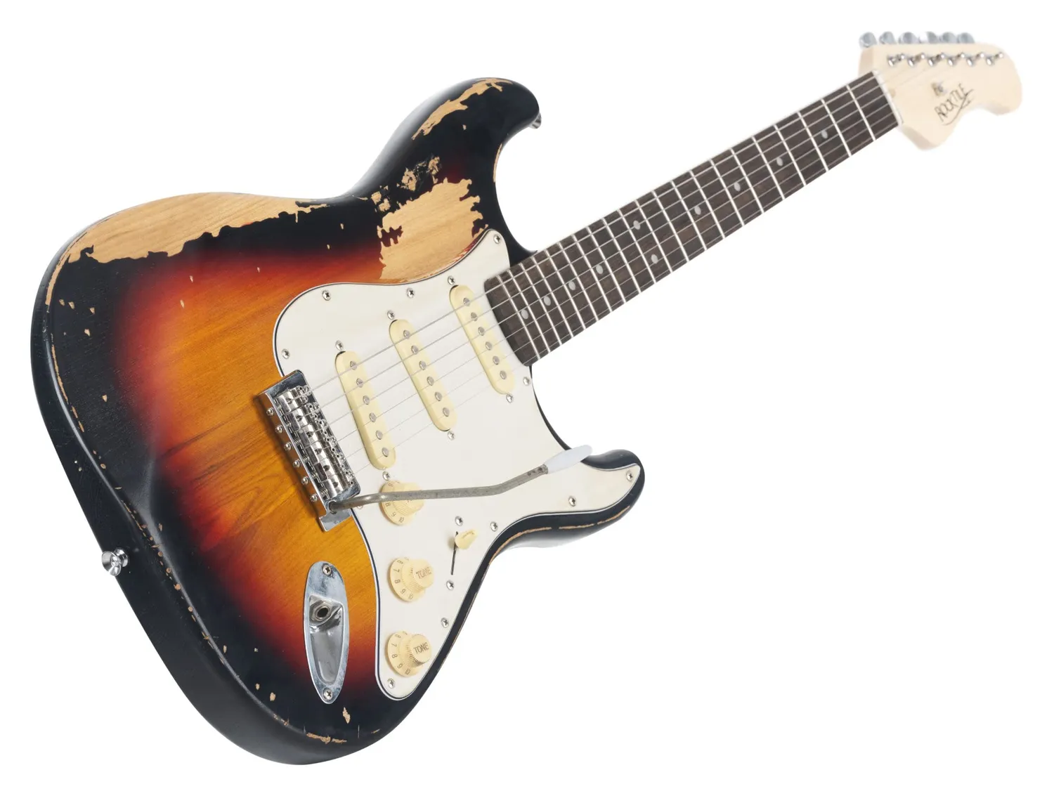 Rocktile Vinstage ST-BBSB E-Gitarre Sunburst Relic