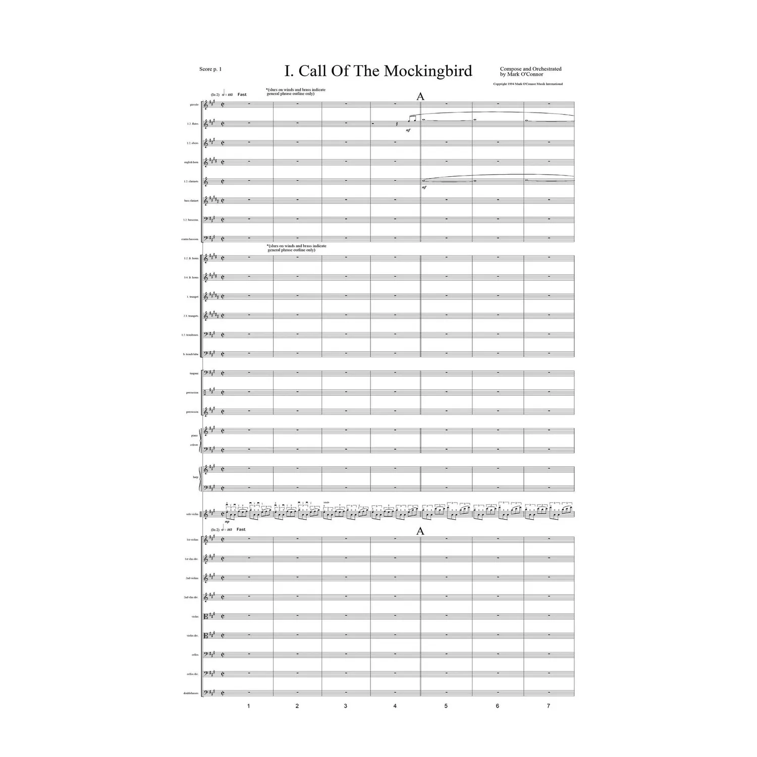 Shar Music OConnor Three Pieces Partitur Download