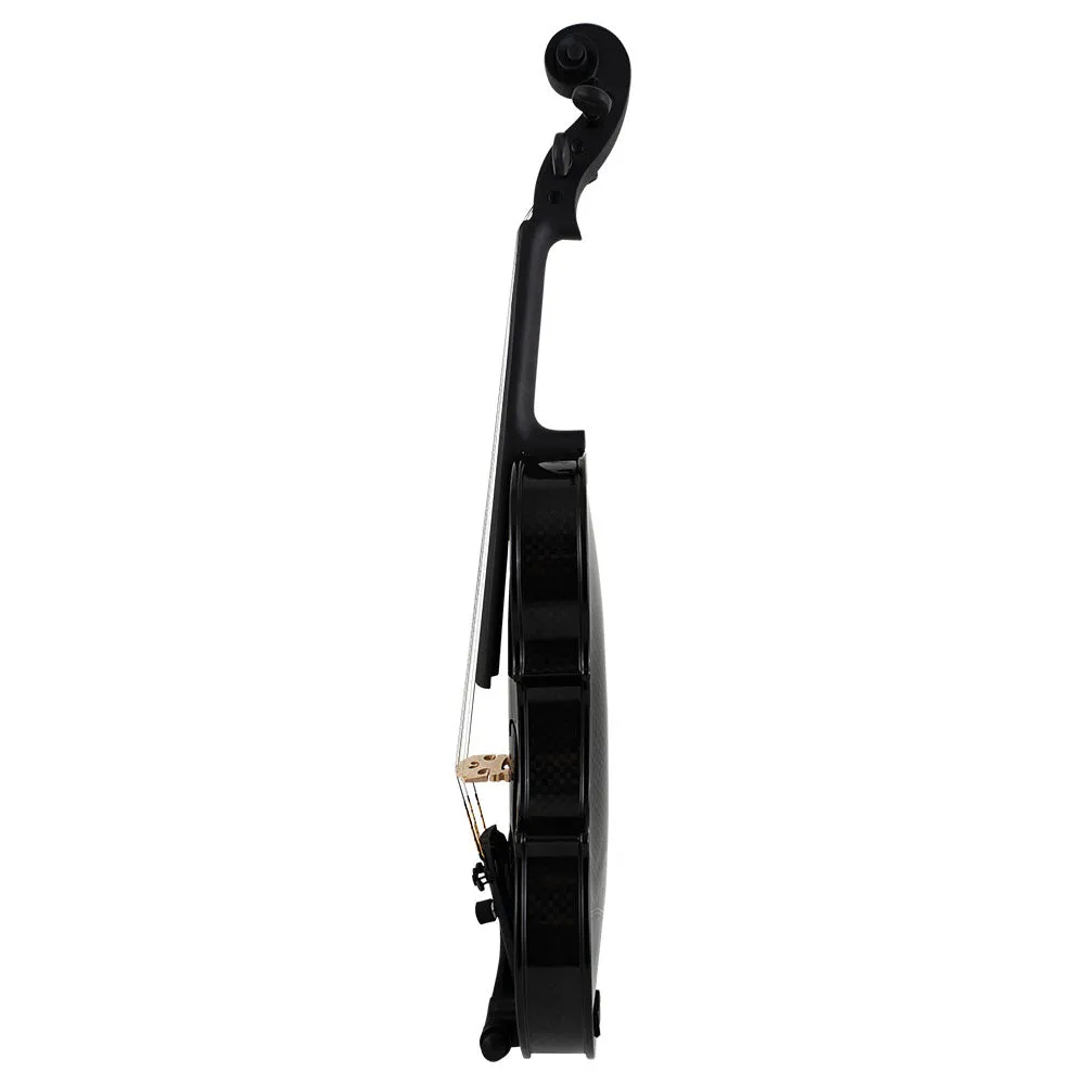 Glasser Carbon 5-Saiten E-Violine Set 4/4 Schwarz