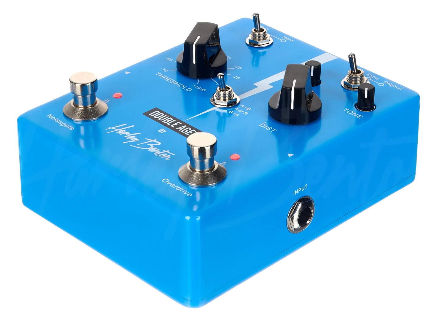 Harley Benton Standard Double Agent Effektpedal High-Gain