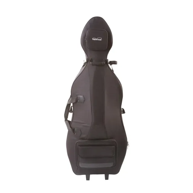 Heritage Ultra-Lite Cellokoffer 4/4 Rollen Samt