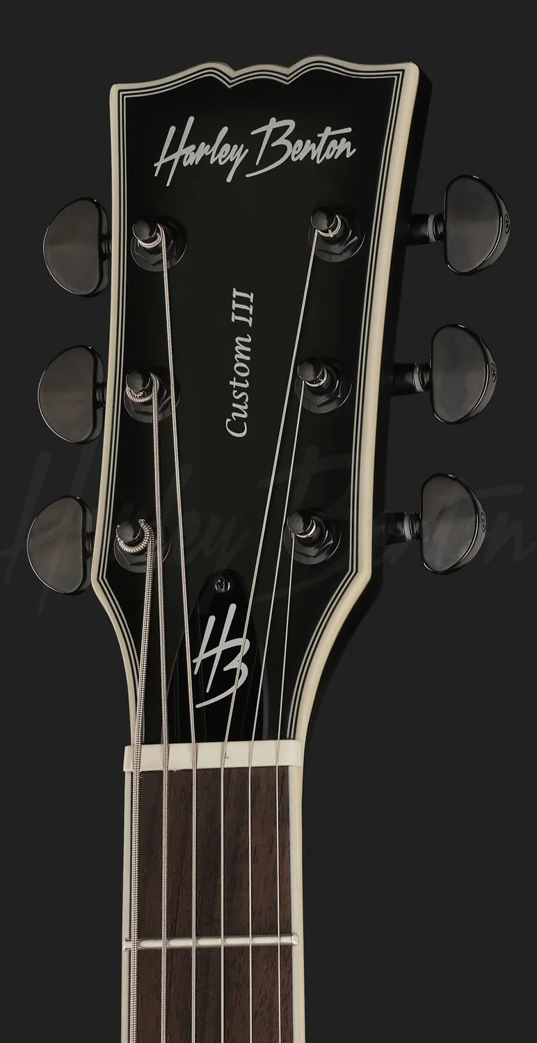 Harley Benton SC-Custom III Baritone E-Gitarre Army Burst Satin