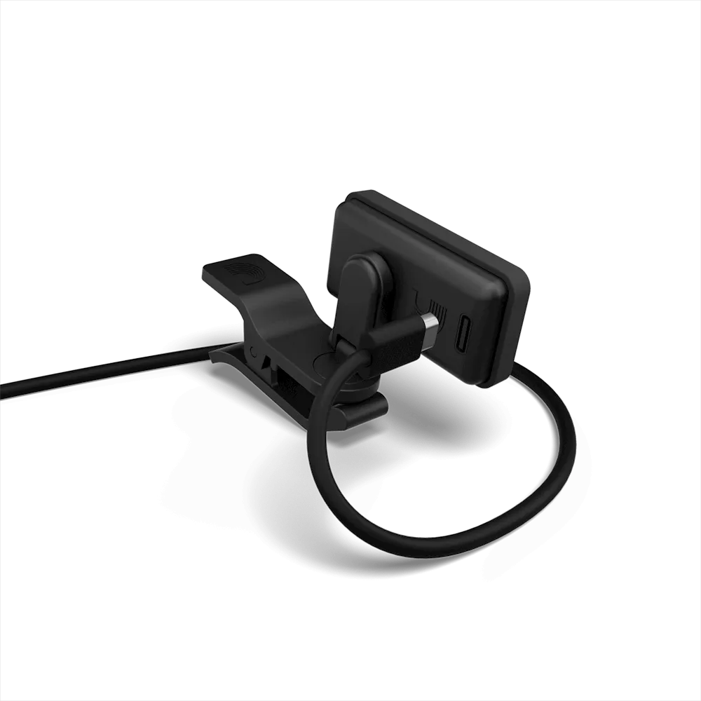 D'Addario Eclipse Rechargeable Stimmgerät Clip USB