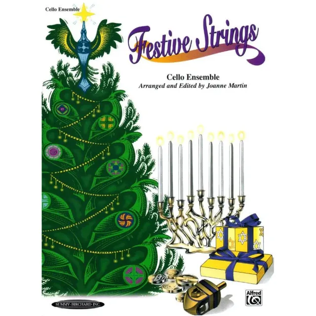Alfred Martin Festive Strings Celloensemble 4 Cellos Noten