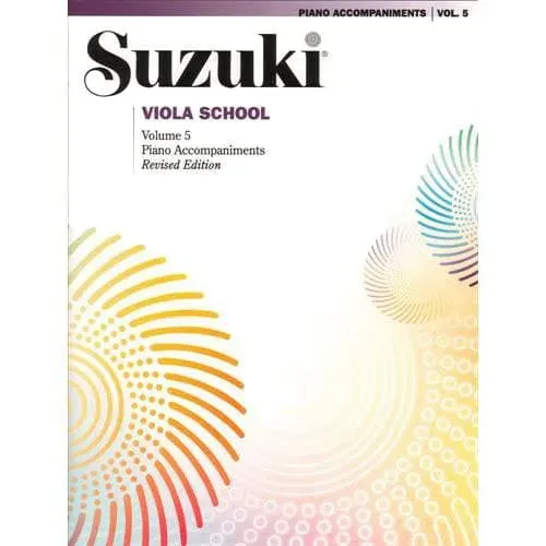 Shar Music Suzuki Viola School Vol.5 Klavierbegleitung Noten
