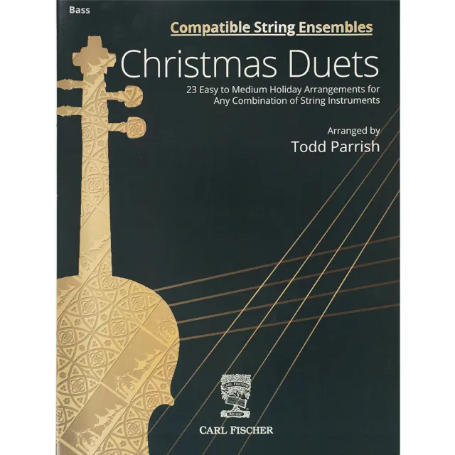 Christmas Duets Streicherduo Noten Bass 23 Weihnachtslieder