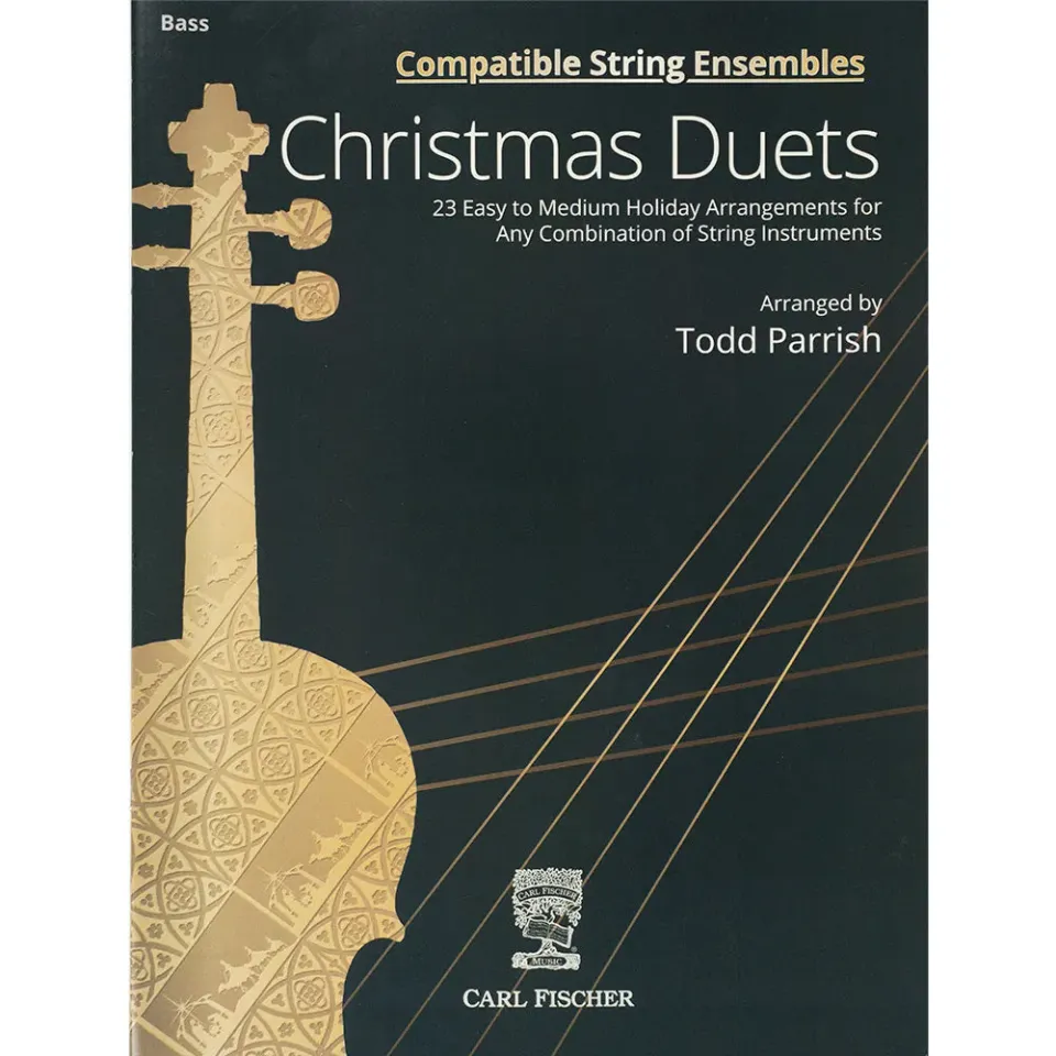 Christmas Duets Streicherduo Noten Bass 23 Weihnachtslieder