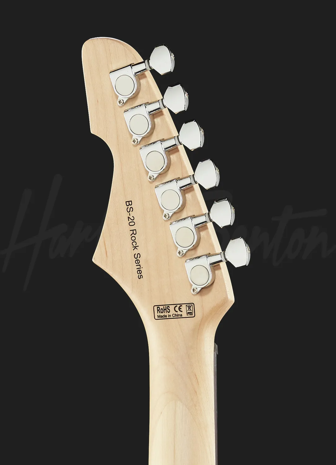 Harley Benton Student Series BS-20 E-Gitarre Schwarz