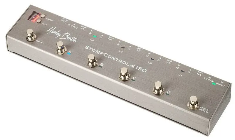 Harley Benton StompControl-4 ISO Loop-Switcher mit Netzteil