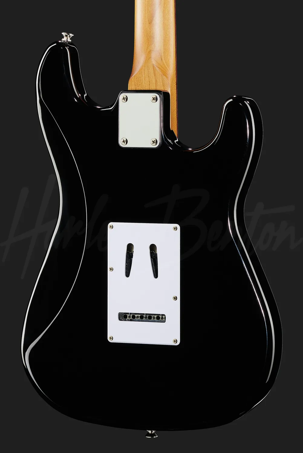 Harley Benton Classic ST-62 LH BK E-Gitarre links schwarz