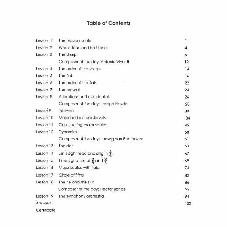 Cartagena My First Theory 2 Theoriebuch Kinder farbig