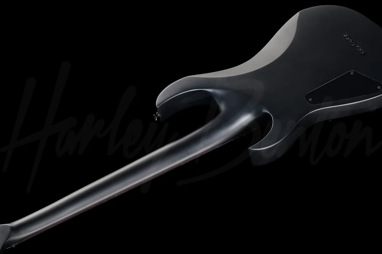 Harley Benton Baritone-7SB E-Gitarre 7-saitig schwarz