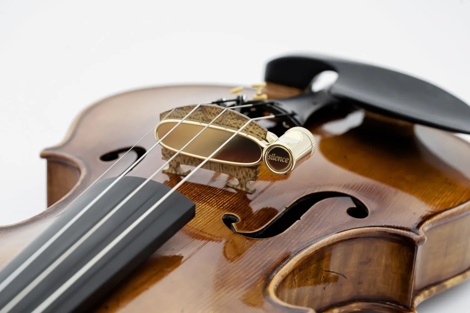 Comosono Silent Übungsdämpfer Violine Gold