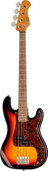 Harley Benton Vintage PB-62 E-Bass Sunburst Split-Coil