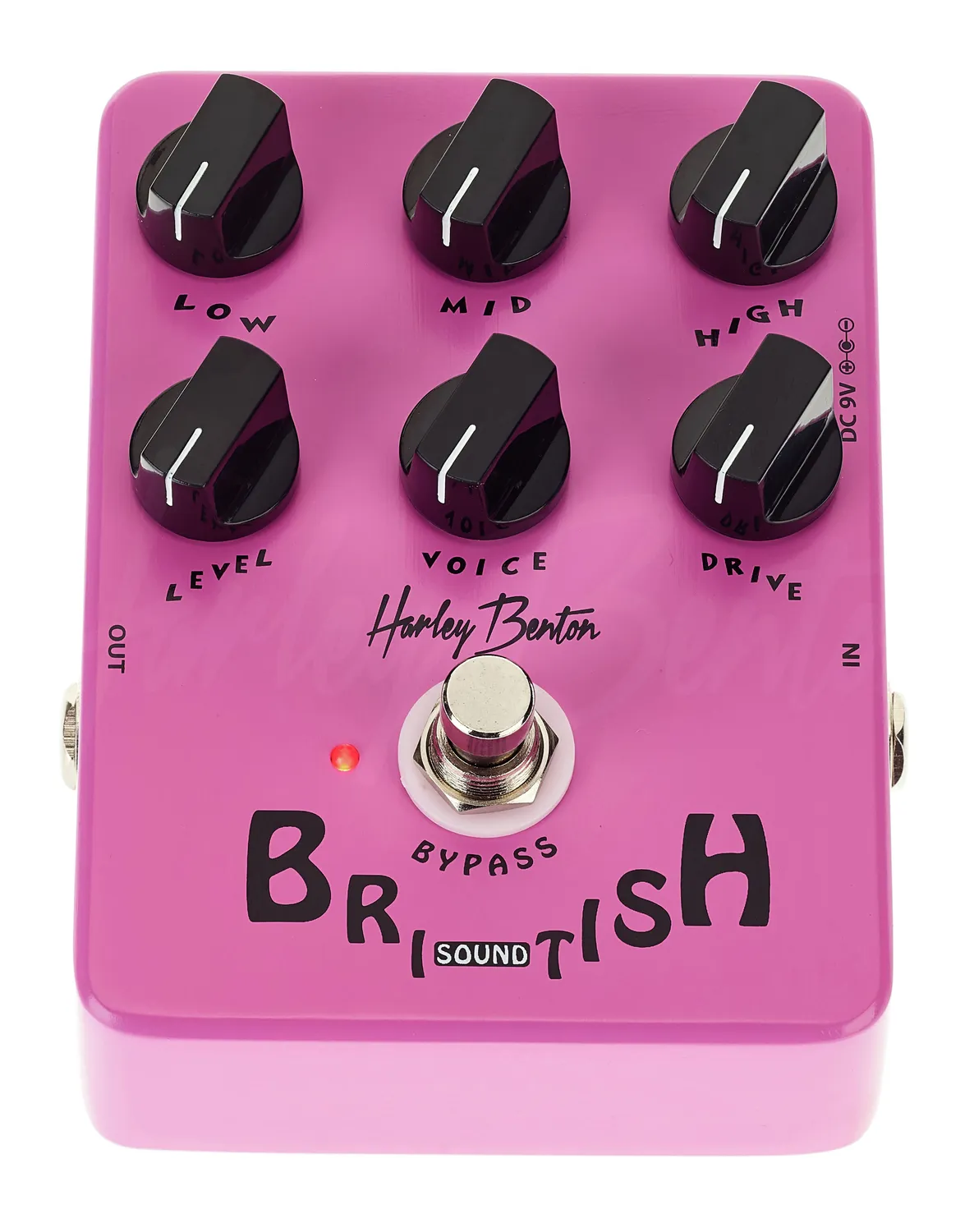 Harley Benton TrueTone British Effektpedal Overdrive britisch