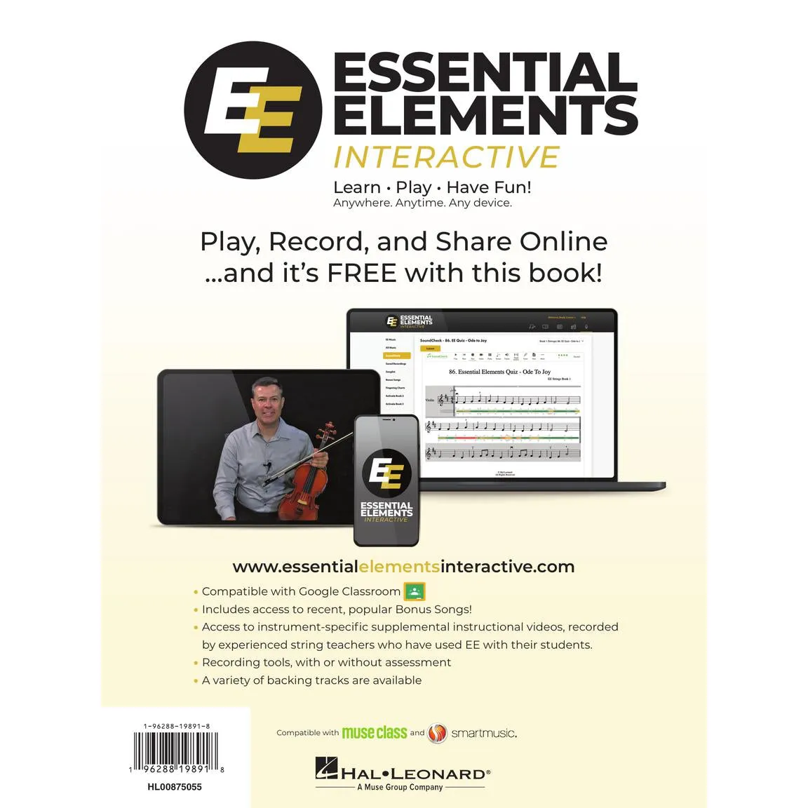 Hal Leonard Essential Elements Book 1 Violinschule Violine