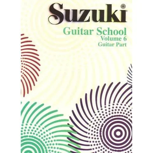Suzuki Guitar School Vol.6 Gitarren Notenheft klassisch