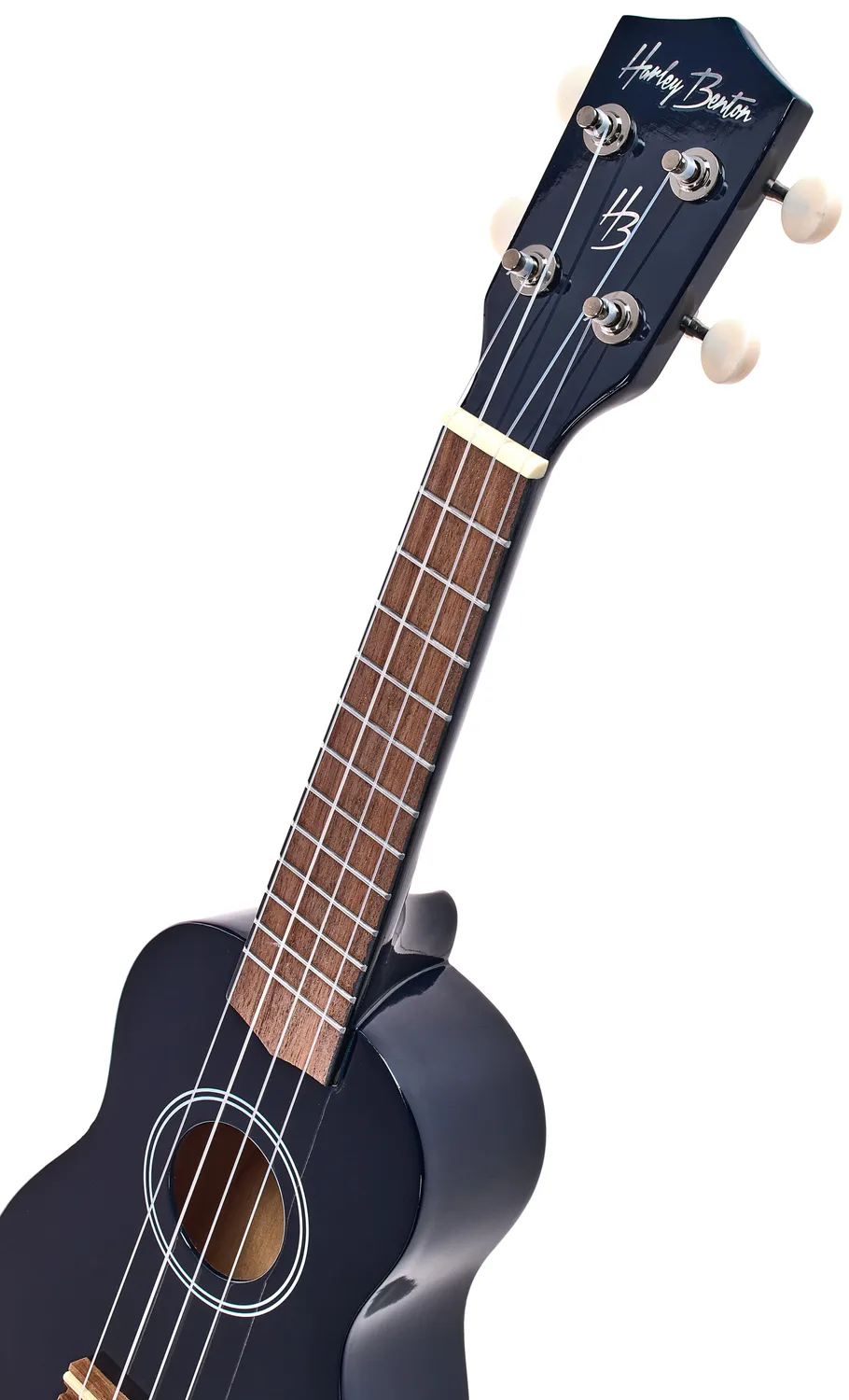 Harley Benton HBUK12 Sopran Ukulele Blau laminiert