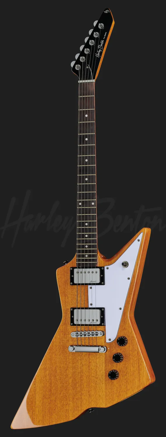 Harley Benton Rock EX-76 Classic AN E-Gitarre Explorer